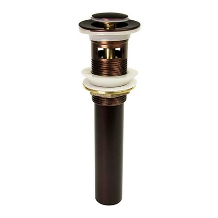 FIXTURESFIRST Oil Rubbed Bronze Pop-Up Drain With Over Flow FI37489